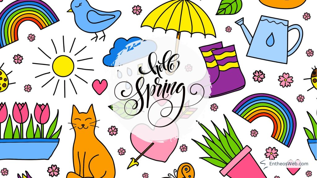 Spring Desktop Wallpaper – Flower/Floral Background Designs | EntheosWeb