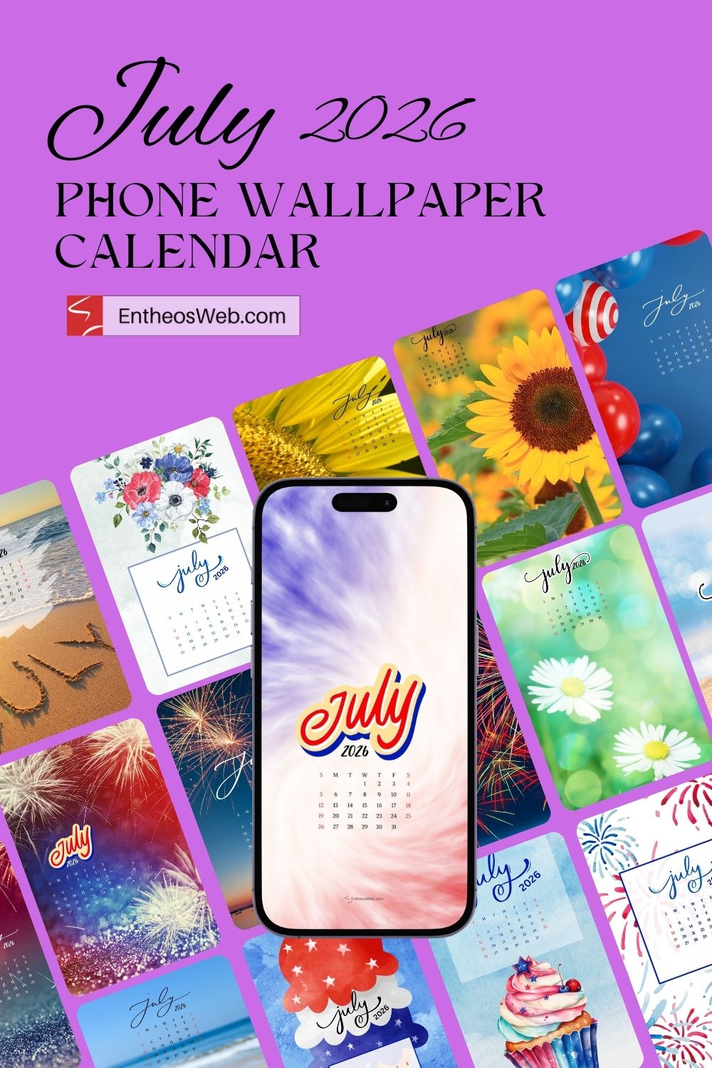 July Phone Wallpaper Calendarpintrest In | July 2026 Phone Wallpaper Calendar | Entheosweb July 2026 phone wallpaper calendar