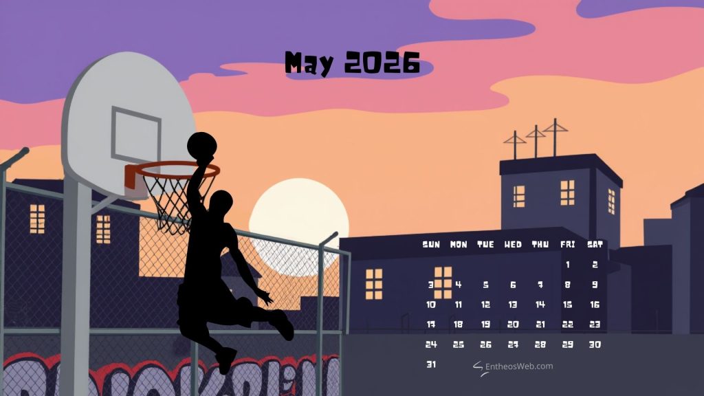 Nba nhl playoffs desktop wallpaper calendar