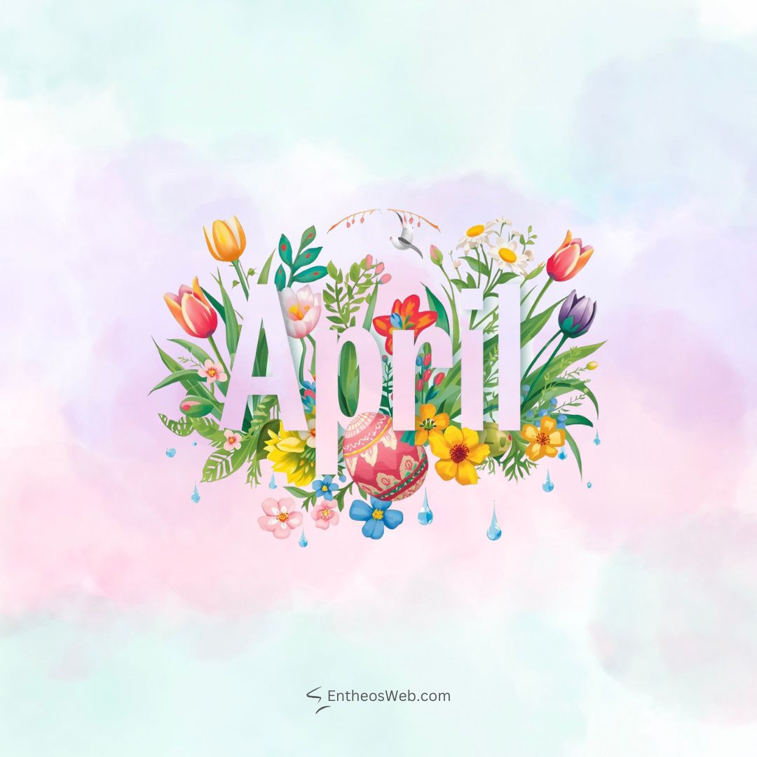 April easter and tulips 2 | april images | entheosweb April easter and tulips 2