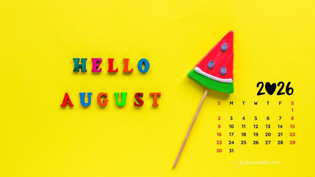 August 2026 calendar desktop wallpaper watermelon | august 2026 desktop wallpaper calendar | entheosweb August 2026 calendar desktop wallpaper watermelon