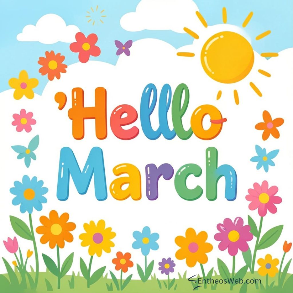 Hello March Images, Wallaper Backgrounds & Facebook Covers | EntheosWeb