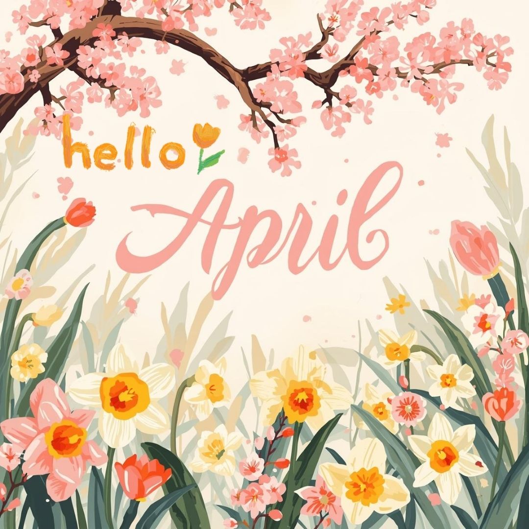 Hello april cherry blossoms and spring | hello april images | entheosweb Hello april cherry blossoms and spring