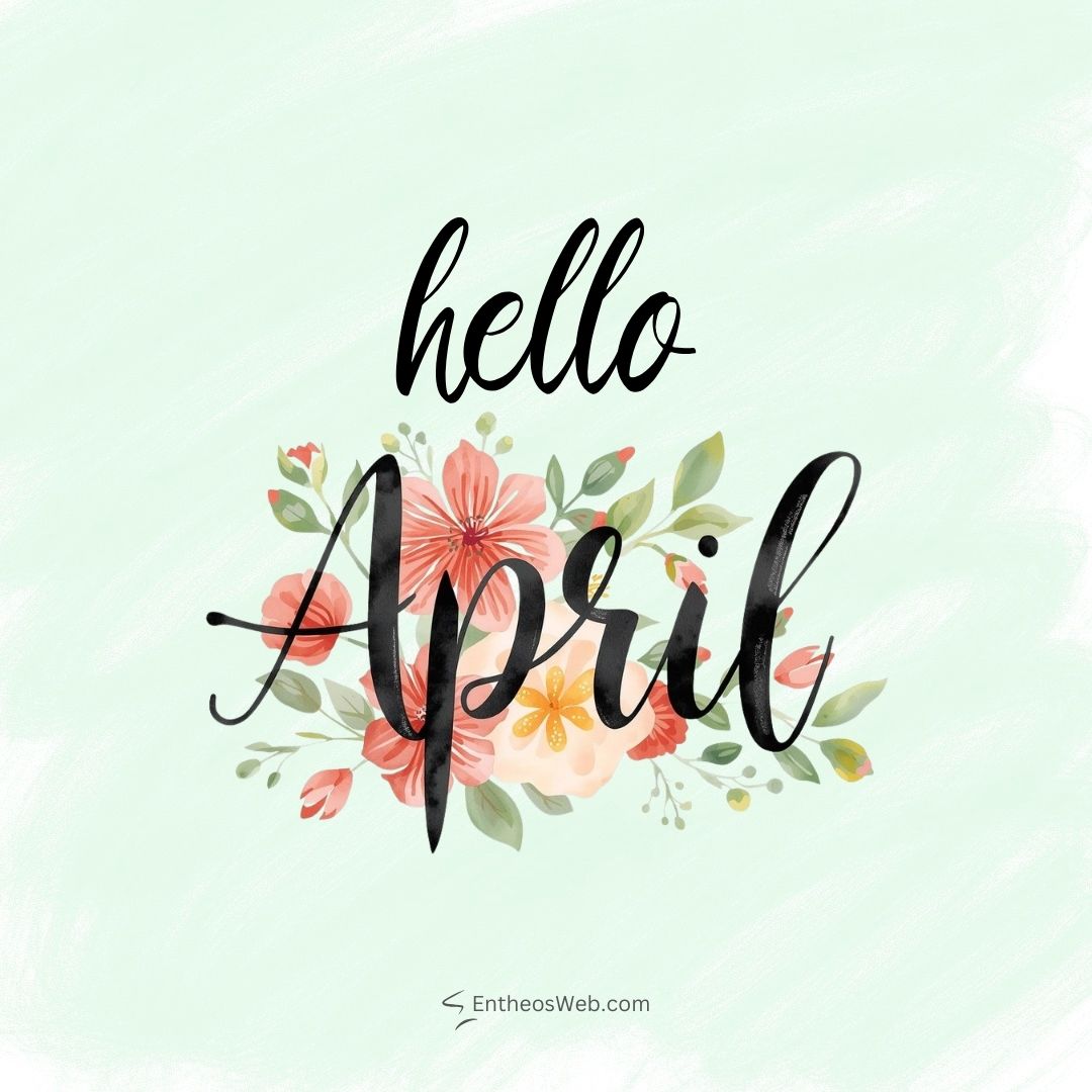 Hello april floral 2 | hello april images | entheosweb Hello april floral 2
