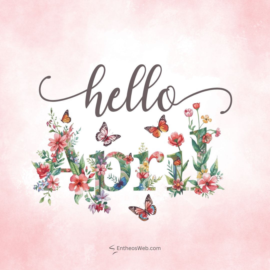 Hello april floral 3 | hello april images | entheosweb Hello april floral 3