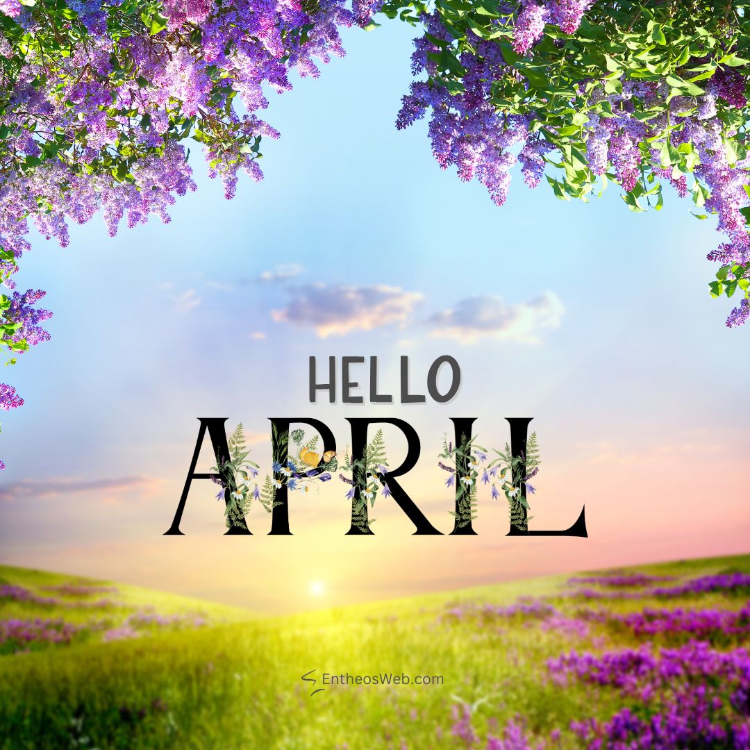 Hello april purple flowers | hello april images | entheosweb Hello april purple flowers