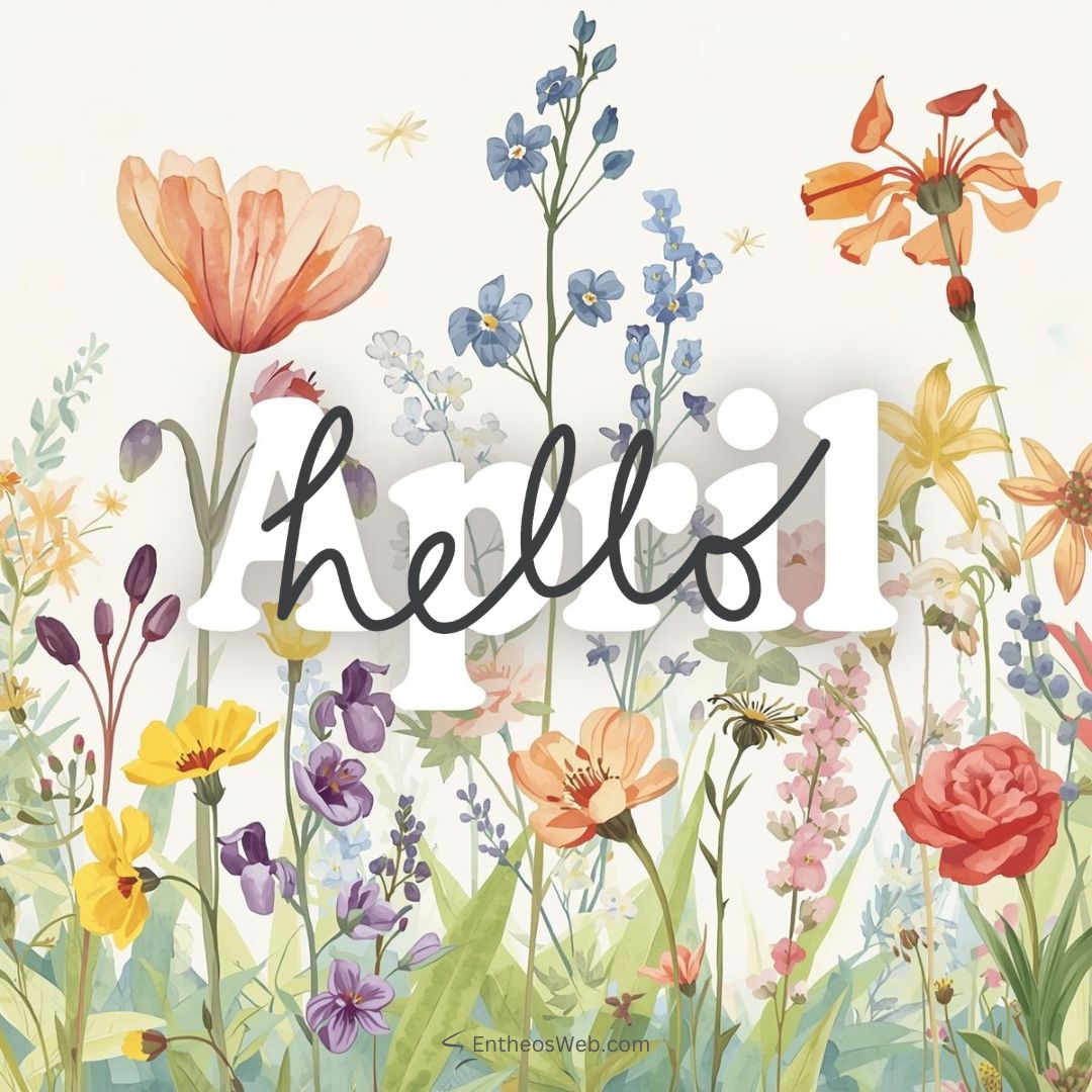 Hello april spring flowers background | hello april images | entheosweb Hello april spring flowers background