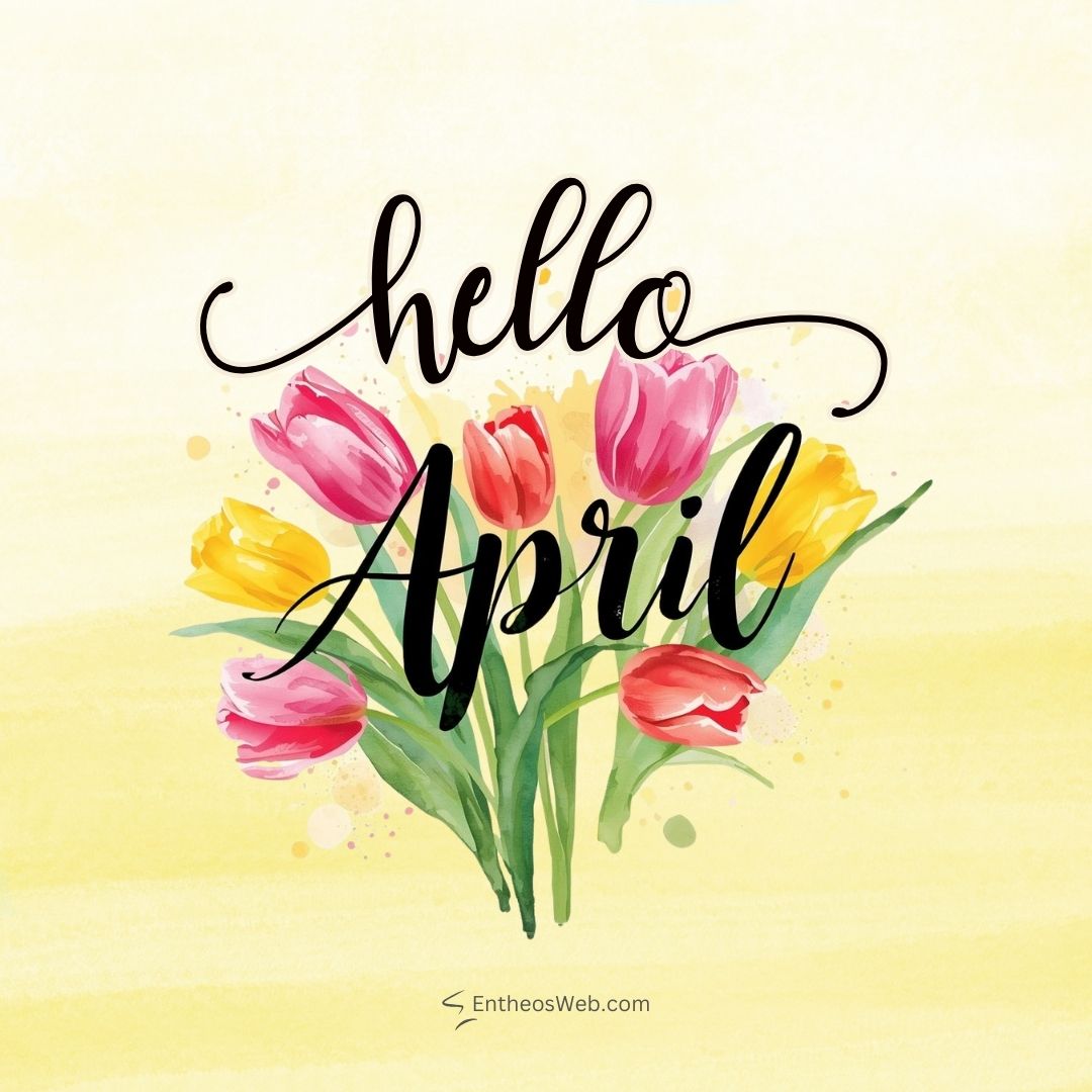 Hello april tulips | hello april images | entheosweb Hello april tulips