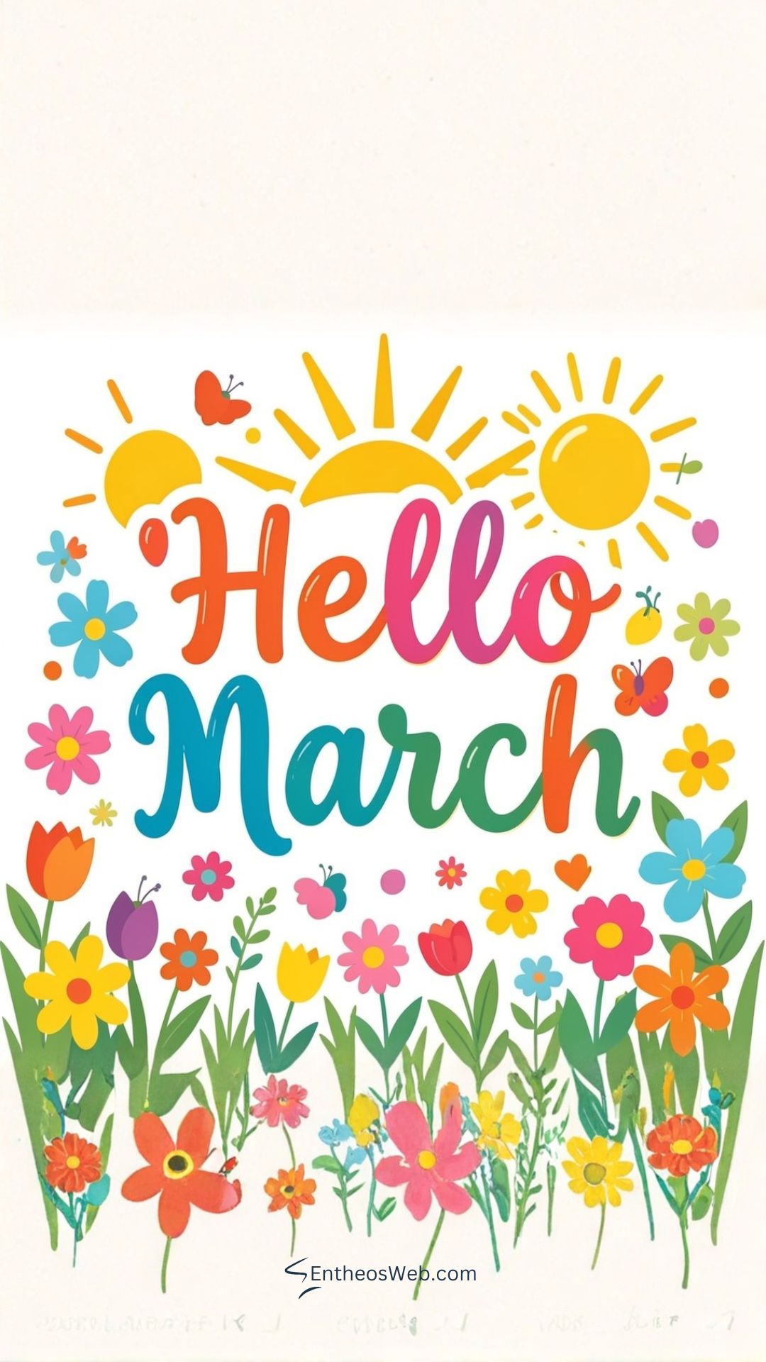 Hello march colorful and fun phone wallpaper | hello march images wallaper backgrounds facebook covers | entheosweb Hello march phone wallpaper