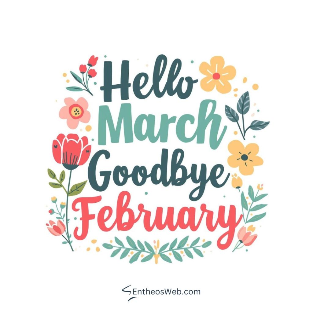 Hello march goodbye february flowers | hello march images wallaper backgrounds facebook covers | entheosweb Hello march goodbye february