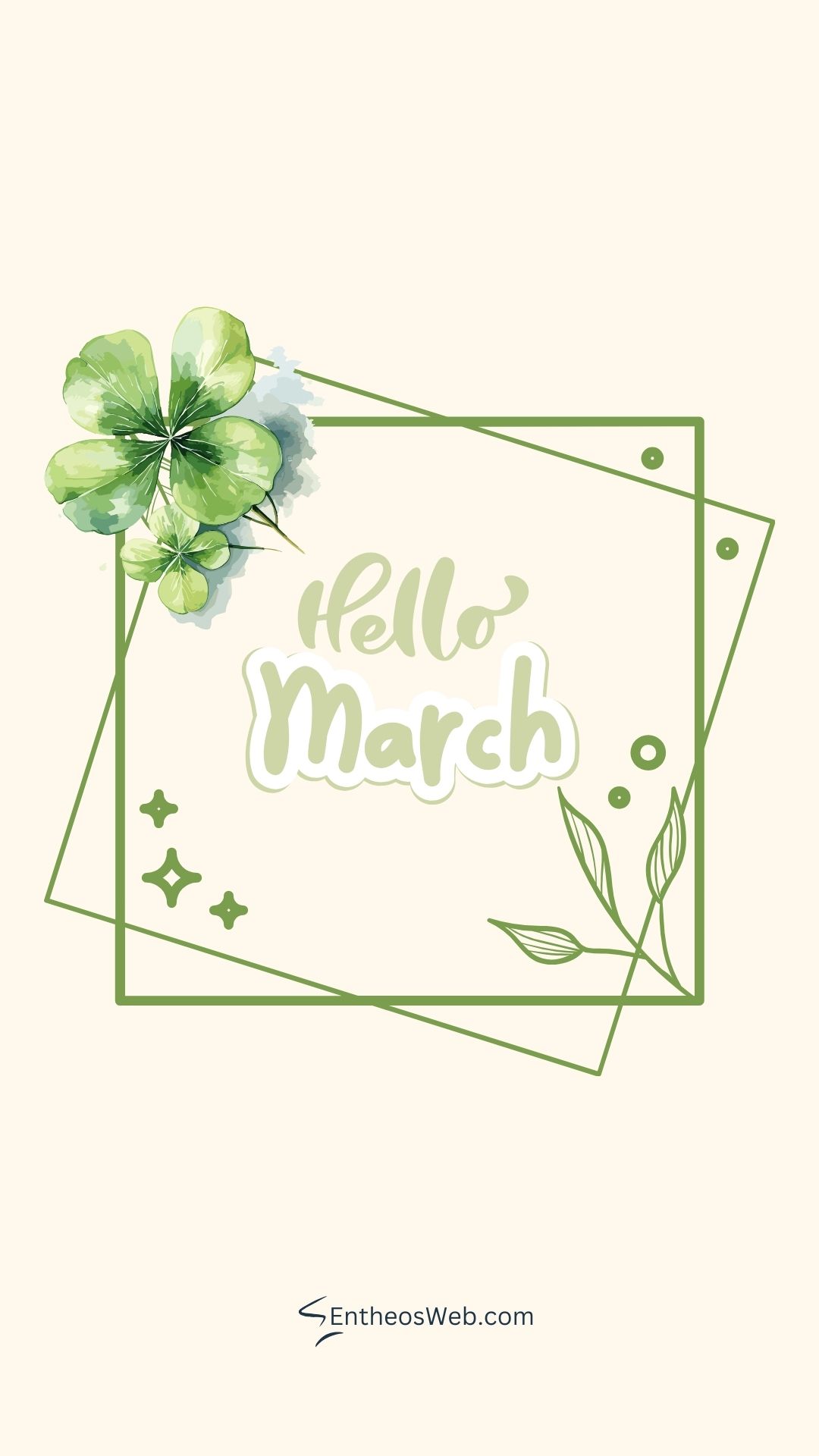 Hello march green flower phone wallpaper | hello march images wallaper backgrounds facebook covers | entheosweb Hello march phone wallpaper