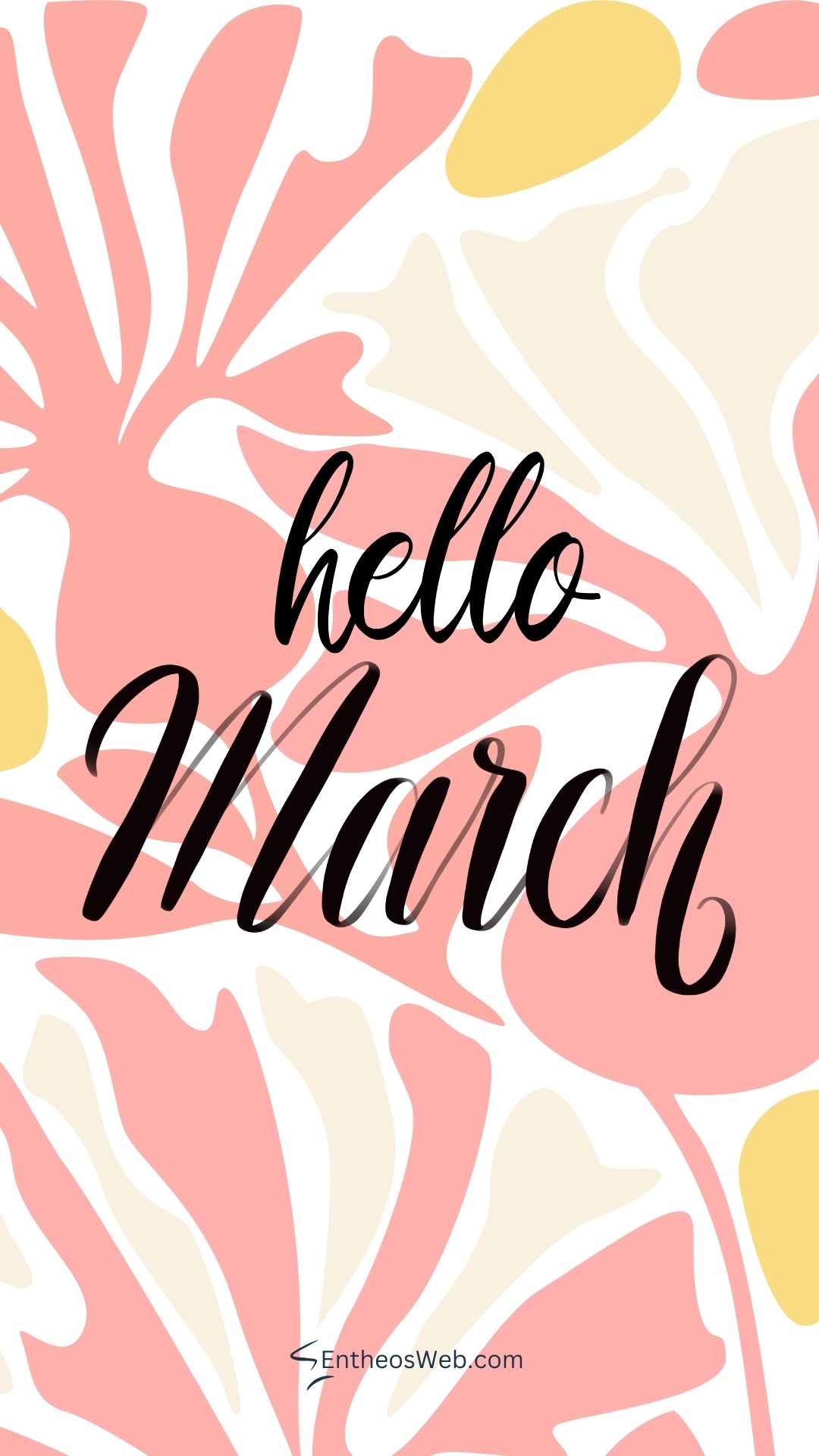 Hello march pink yellow phone wallpaper | hello march images wallaper backgrounds facebook covers | entheosweb Hello march phone wallpaper