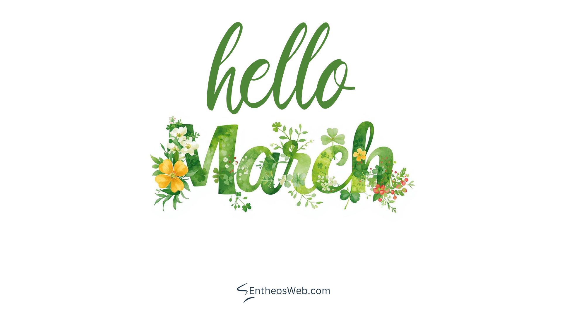 Hello march spring and st patricks day desktop wallpaper | hello march images wallaper backgrounds facebook covers | entheosweb Hello march spring and st patricks day desktop wallpaper