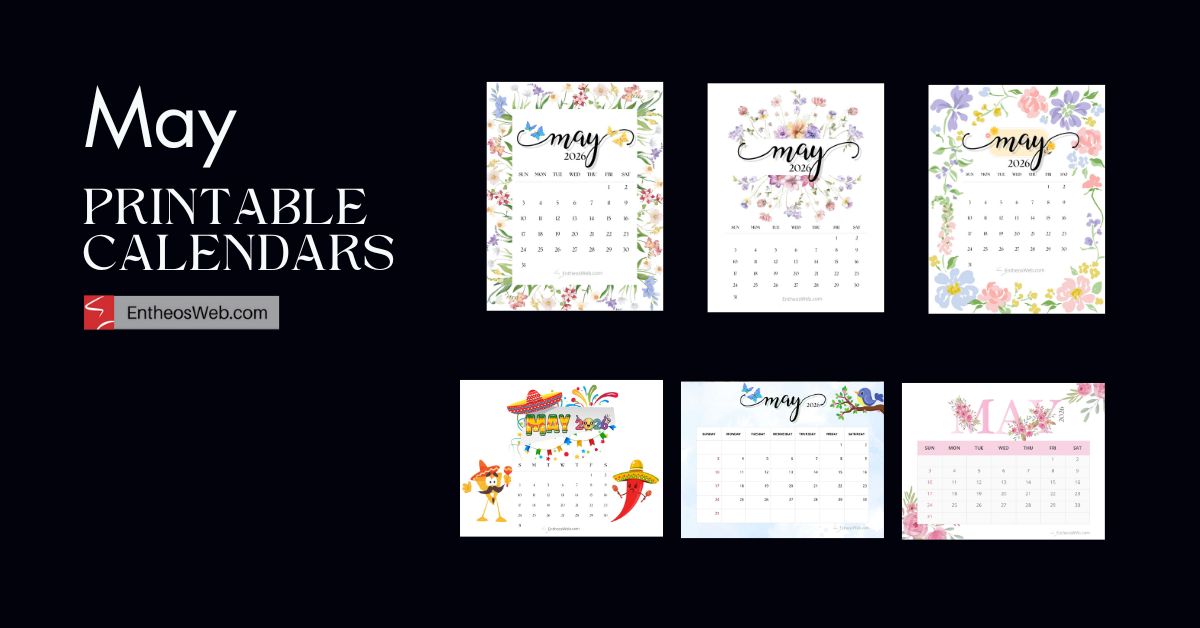 May Printable Calendar