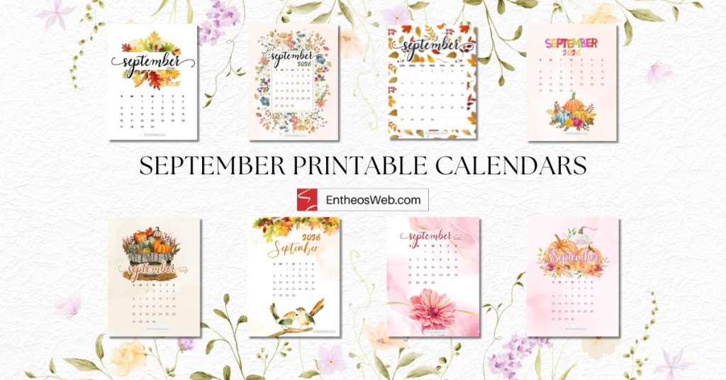 September printable calendars september printable calendars pin