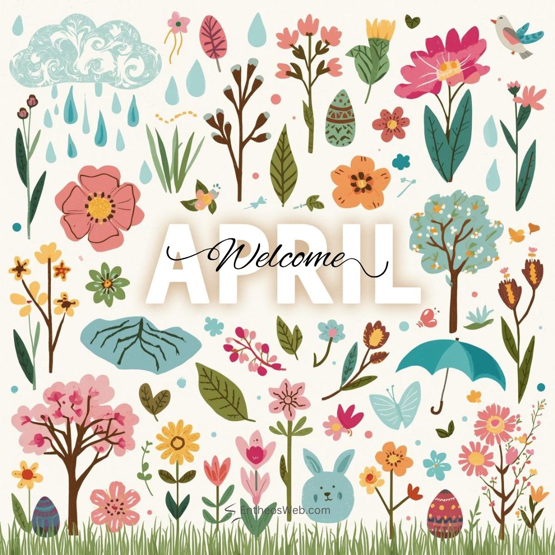 Welcome april collage | hello april images | entheosweb Welcome april collage