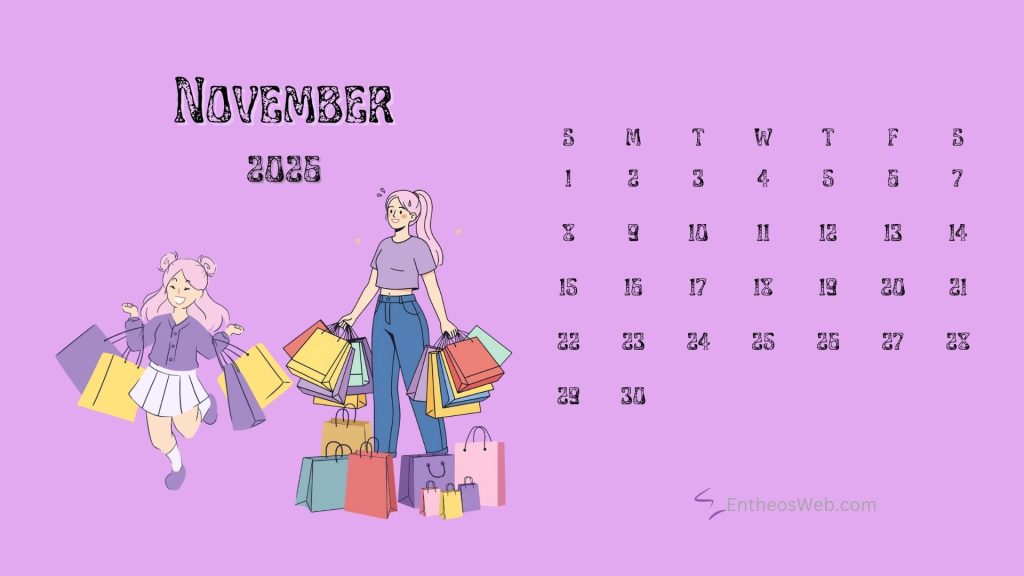 Black friday and cyber monday november 2026 desktop wallpaper