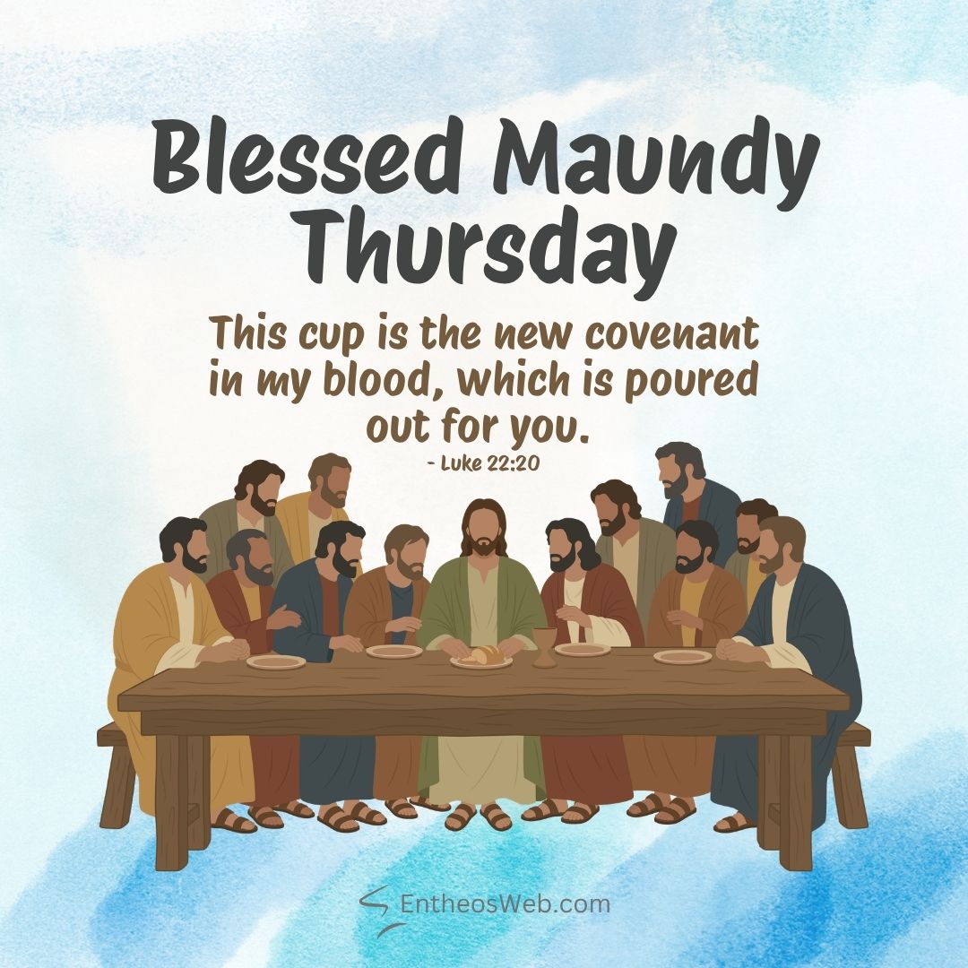 Blessed maundy thursday cup is the new covenant | blessed maundy thursday wishes | entheosweb Blessed maundy thursday cup is the new covenant