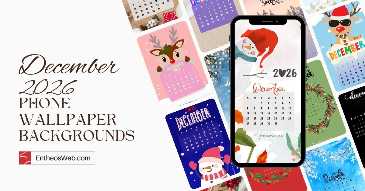 December 2026 phone wallpaper backgrounds december 2026 phone wallpapers