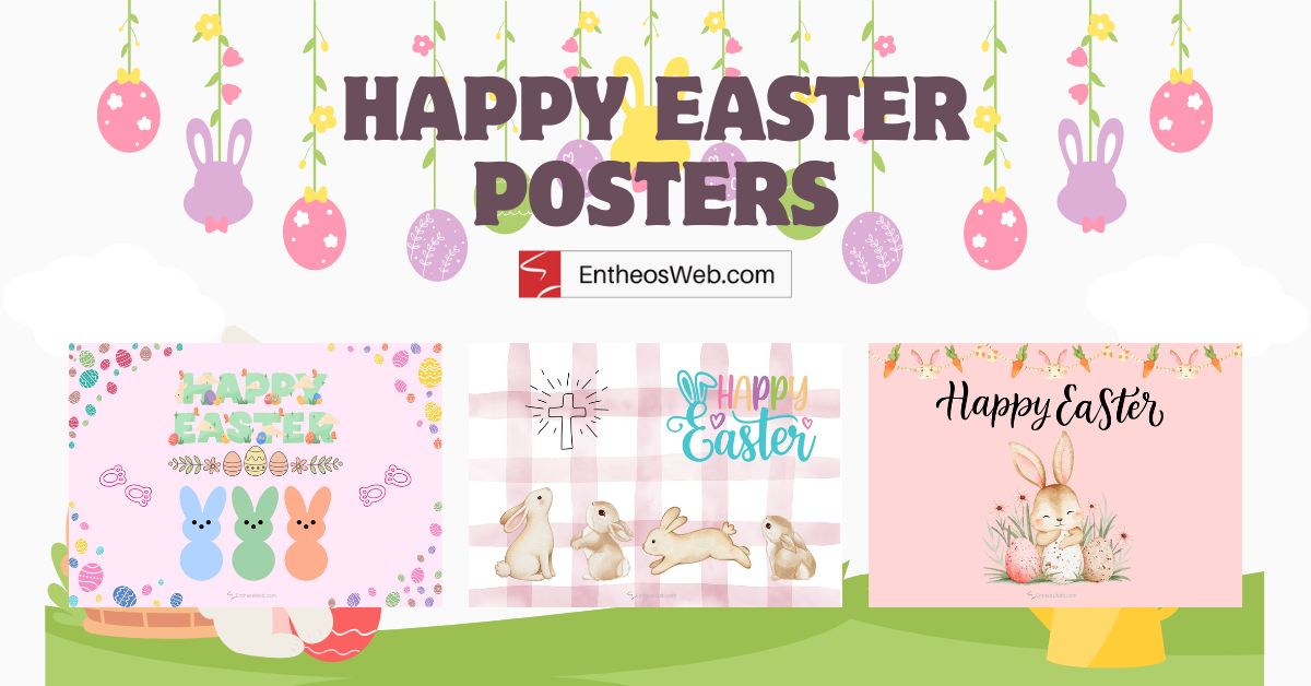 Happy easter posters happy easter posters