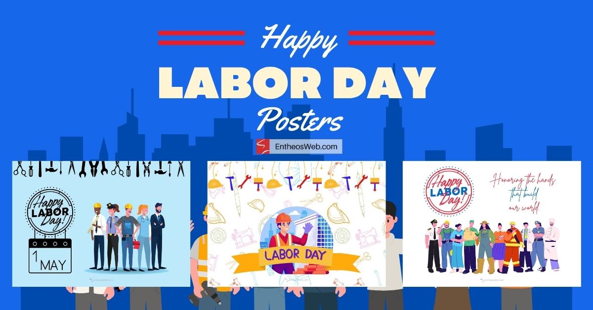 Happy labor day posters happy labor day