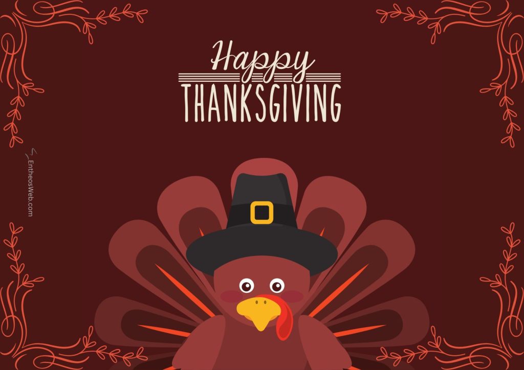 Happy thanks giving massive turkey