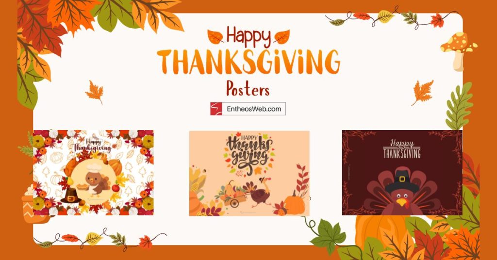 Happy thanksgiving posters