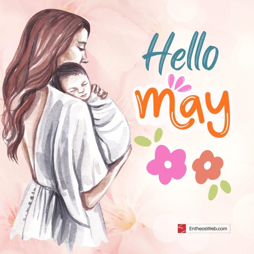 Hello may flowers for mothers day by entheosweb