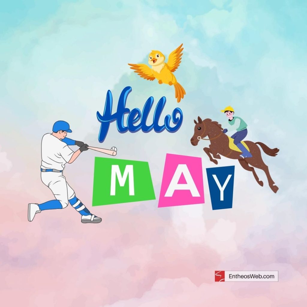 Hello may baseball birds  kentucky derby by entheosweb