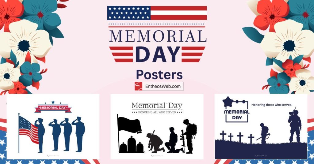 Memorial day posters
