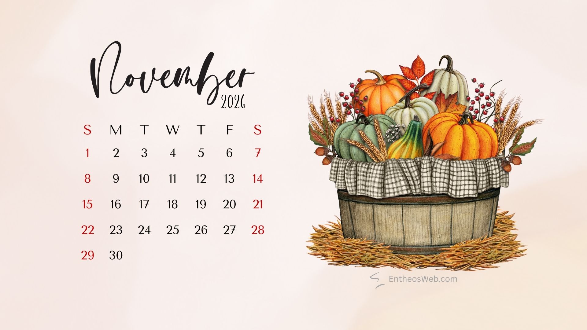 November 2026 desktop background wallpaper thanksgiving | november 2026 desktop wallpaper calendars | entheosweb November 2026 calendar desktop wallpaper pumpkin harvest november 2026 desktop background wallpaper thanksgiving