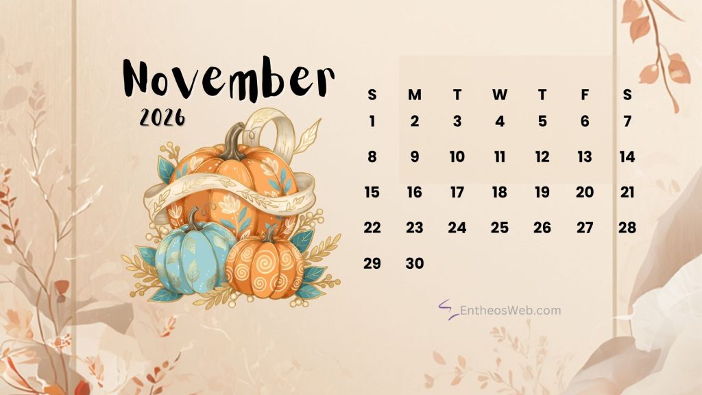 Thanksgiving november 2026 desktop wallpaper