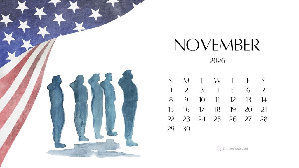 Veteran day november 2026 desktop wallpaper