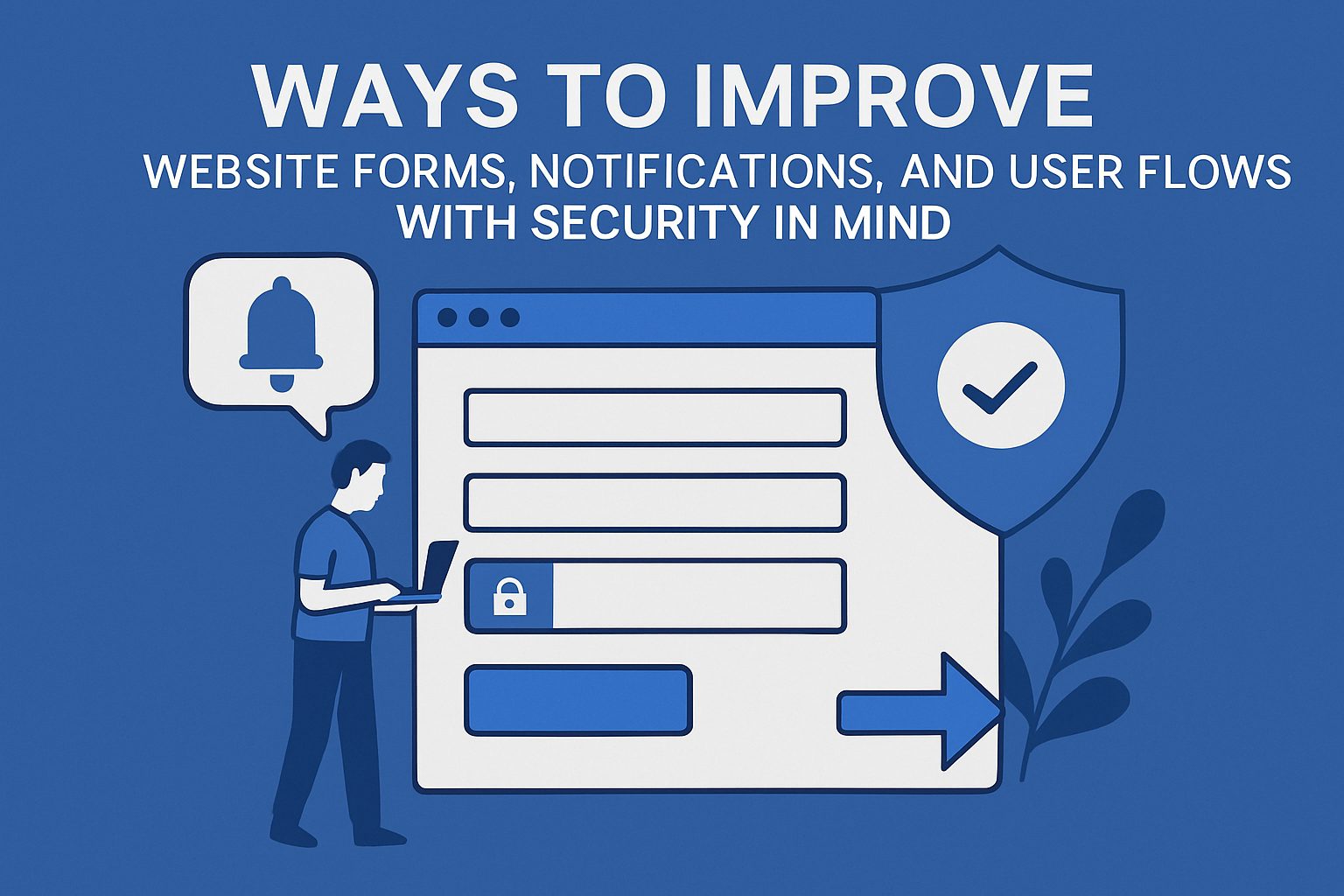 Ways to Improve Website Forms, Notifications, and User Flows With Security in Mind