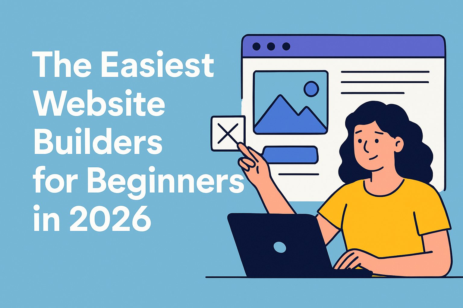 The Easiest Website Builders for Beginners in 2026