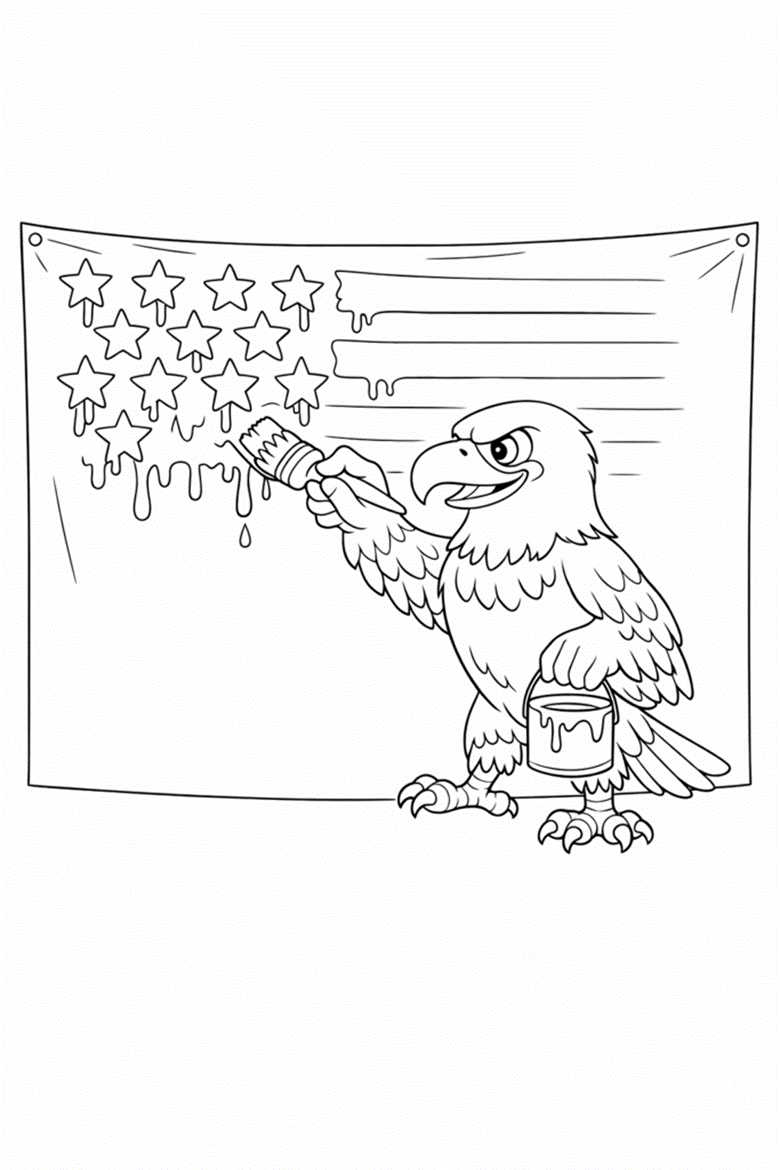 Image | free patriotic coloring pages for america 250 4th of july and classroom crafts | entheosweb Image