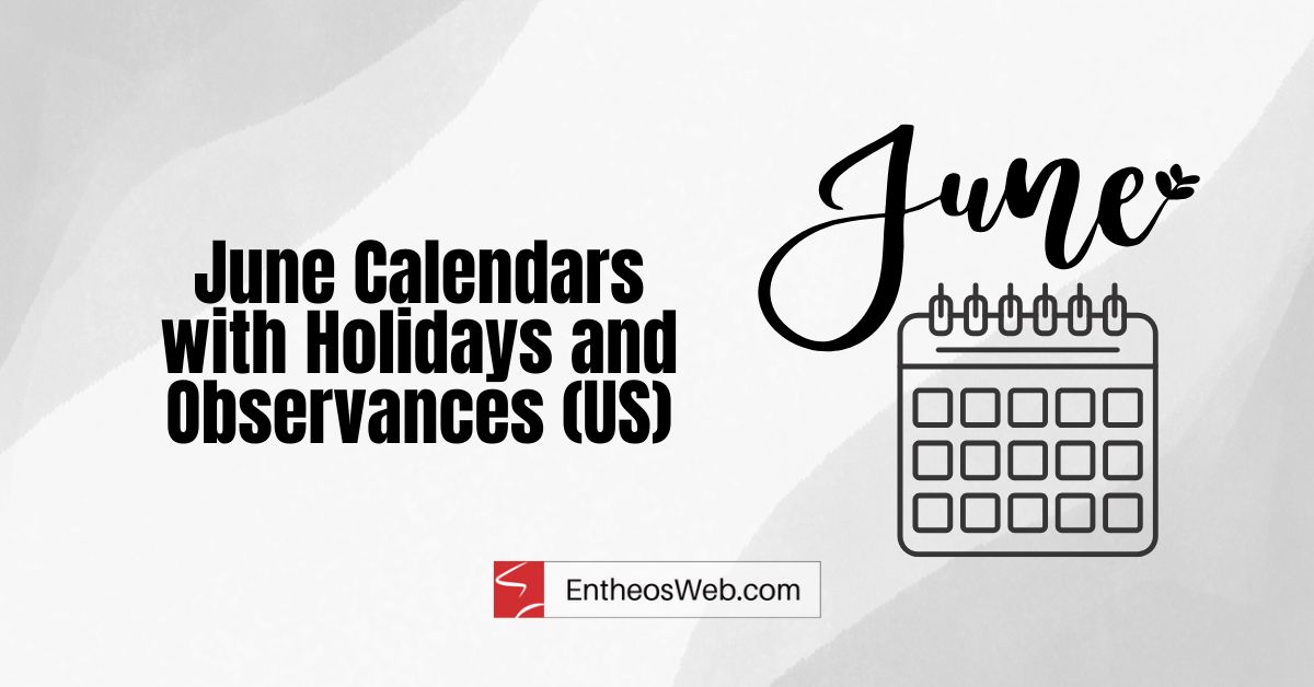 June calendars with holidays and observances us june calendars with holidays and observances us