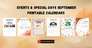 Events  special days september printable calendars   events special days september printable calendars pin