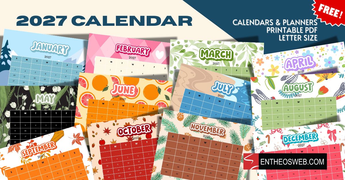 2027 calendar