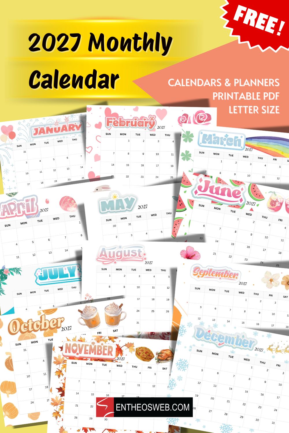 2027 monthly calendar pin | printable 2026 monthly calendar | entheosweb 2027 monthly calendar pin 2027 monthly calendar pin