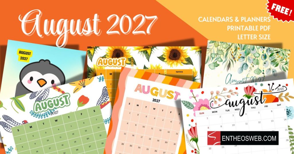 August 2027 letter size printable august 2027 calendars letter size printable