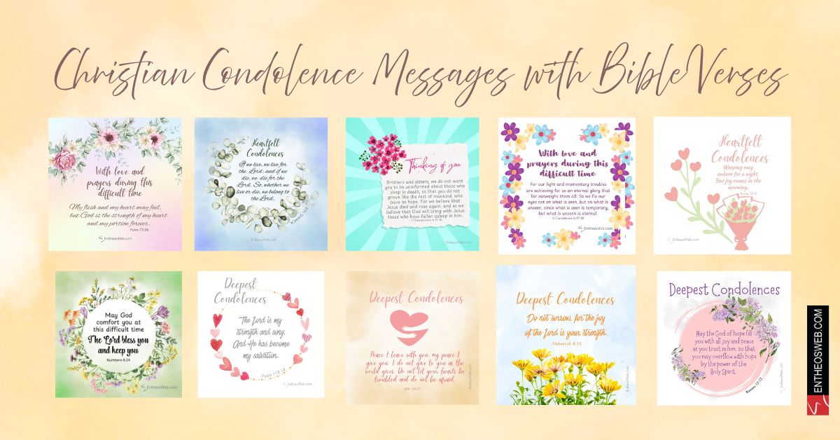 Christian condolence messages with bible verses christian condolence messages with bible verses