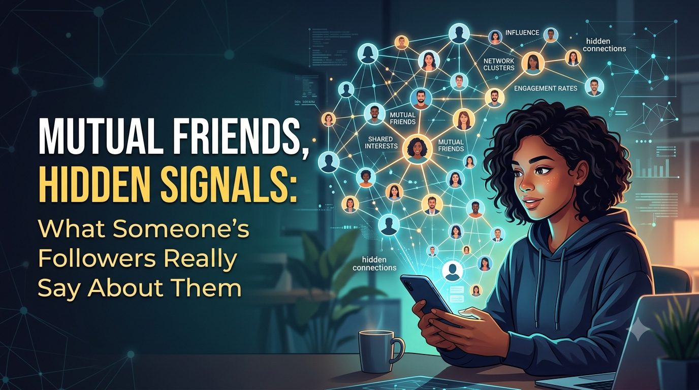 Mutual Friends, Hidden Signals: What Followers Reveal