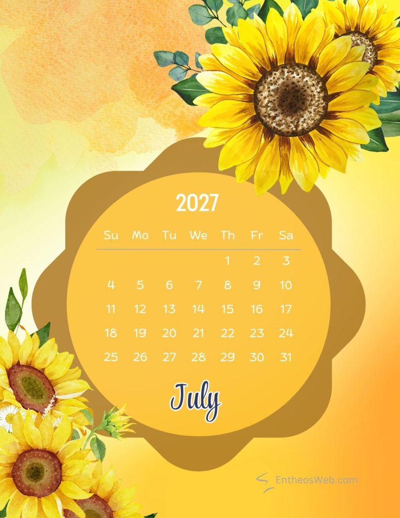 July free colorful floral 2027 monthly calendar printable by entheosweb | free colorful floral 2027 monthly calendar printable | entheosweb July free colorful floral 2027 monthly calendar printable by entheosweb july free colorful floral 2027 monthly calendar printable by entheosweb
