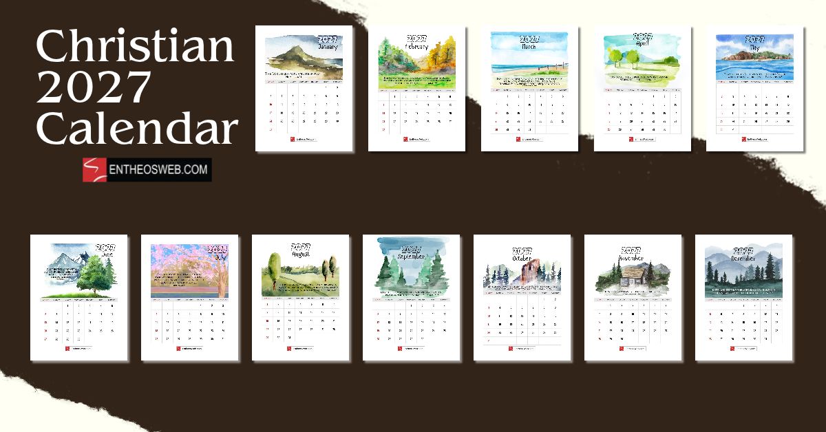 Christian 2027 calendar christian 2027 calendar