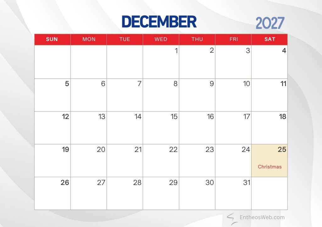 December 2027 printable calendar with holidays and observances december 2027 printable calendar with holidays and observances entheosweb